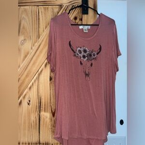 Youth in Revolt Pink Graphic Tee